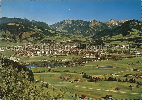 Sonthofen Oberallgaeu Kuehgundkopf Iseler Ponten Geishorn Rauhorn Imbergerhorn Kat. Sonthofen