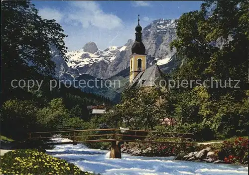 Ramsau Berchtesgaden Kirche Reiteralpe Kat. Ramsau b.Berchtesgaden