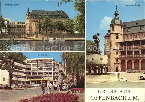 Offenbach Main Isenburger Schloss Zentrum  Kat. Offenbach am Main
