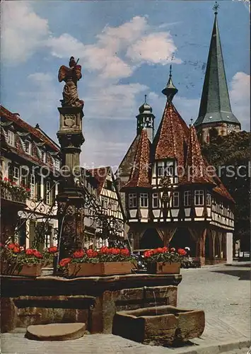 Michelstadt Historisches Rathaus Kat. Michelstadt