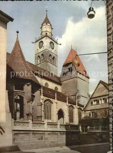 ueberlingen Bodensee Kirche  Kat. ueberlingen