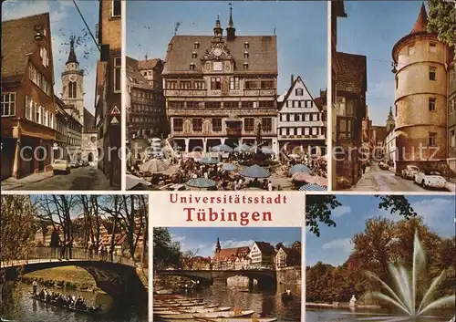 Tuebingen Eberhard Karls Universitaet Ortsansichten Kat. Tuebingen