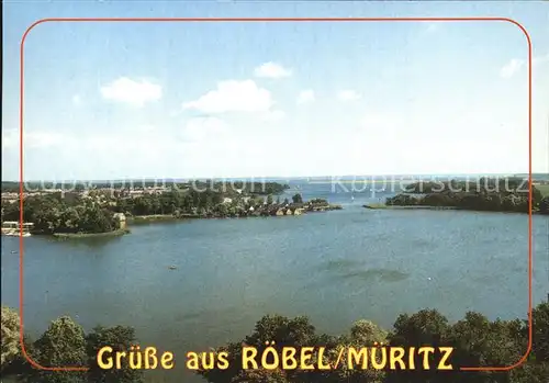 Roebel Mueritz Panorama Kat. Roebel Mueritz