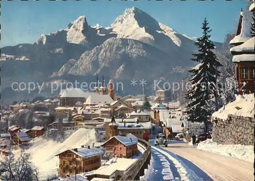 Berchtesgaden Watzmann Winter  Kat. Berchtesgaden