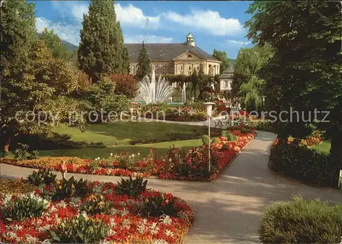 Bad Kissingen Rosengarten Kat. Bad Kissingen