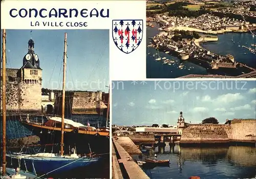 Concarneau Finistere La Ville Close Kat. Concarneau