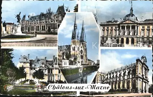 Chalons sur Marne Ardenne L`Hotel Denkmal Ville Eglise Notre Dame La Cathedrale Kat. Chalons en Champagne
