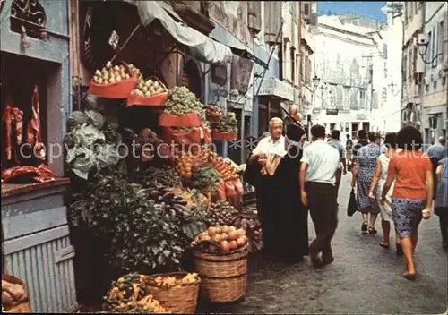 Corfu Korfu Markt Kat. Griechenland