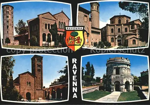 Ravenna Italia Basilika Apollinare Vitale Francesco Teodarico Kat. Ravenna