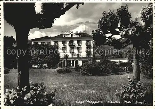 Baveno Hotel Simplon Kat. Lago Maggiore