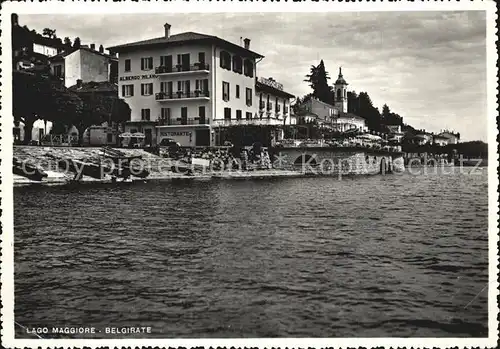 Belgirate Lago Maggiore Albergo Milano