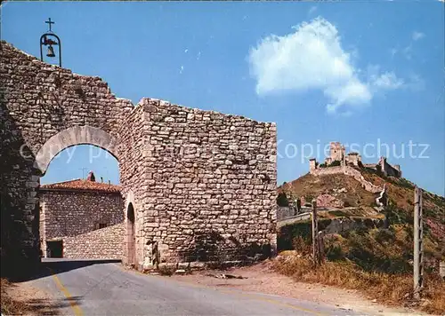 Assisi Umbria Porta Perlici Rocca Maggiore Kat. Assisi