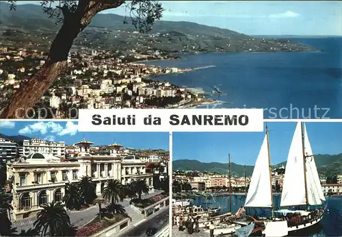 Sanremo Panorama Hafen Kat. 