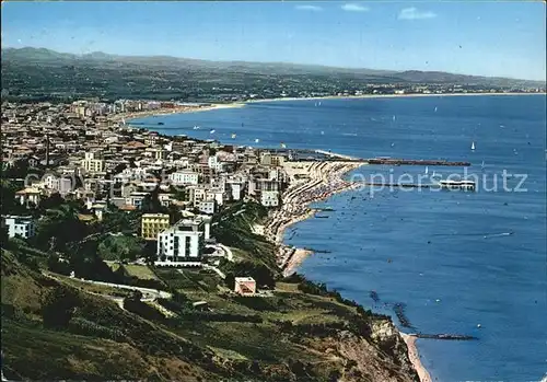 Gabicce Monte Riviera Adriatica Bucht Mittelmeer