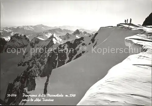 Marmolada Trentiner Alpen Winter Kat. Italien