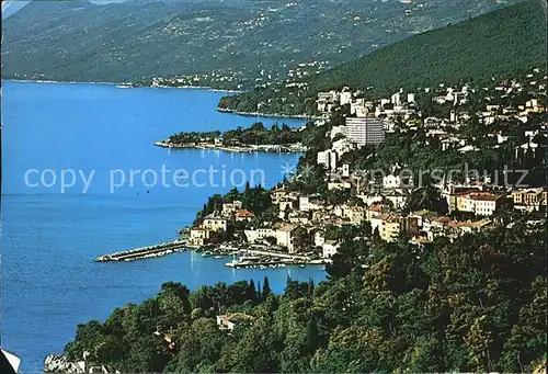 Opatija Istrien Panorama