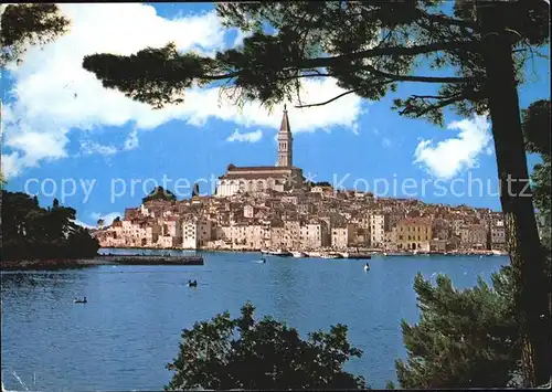 Rovinj Istrien Ansicht Hafen Kat. Hrvatska