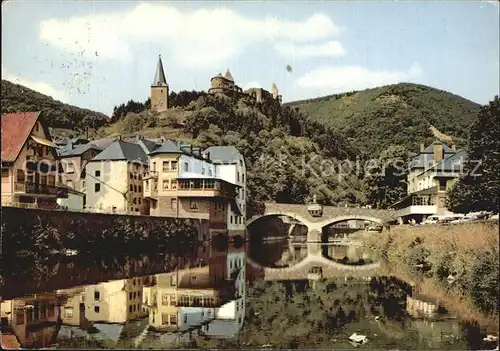 Vianden Bruecke Schloss