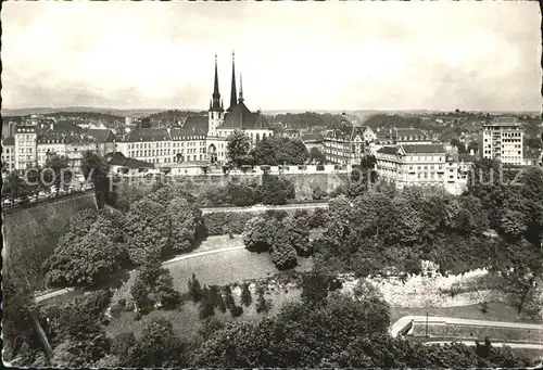 Luxembourg Luxemburg Kirche Stadtansicht Kat. Luxembourg