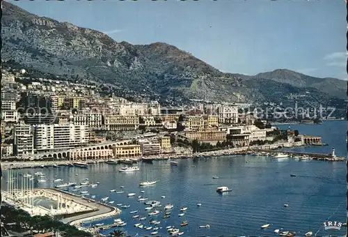 Monaco Stadtansicht Panorama Kat. Monaco