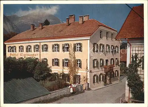 Rotholz Tirol Gasthof Pension Esterhammer Kat. Jenbach