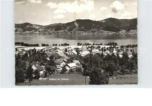 Nussdorf Attersee Panorama Kat. Nussdorf am Attersee