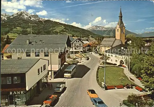 Igls Tirol mit Nockspitze und Rosskogel Kat. Innsbruck