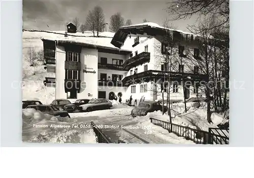 Saalbach Hinterglemm Pension Alpenrose Kat. Saalbach Hinterglemm