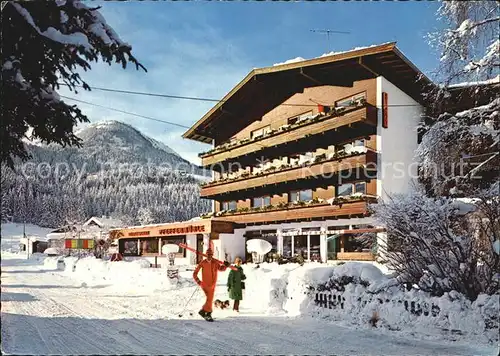 Kirchberg Tirol Sporthotel Alexander Restaurant Pfeffermuehle Winter Kat. Kirchberg in Tirol