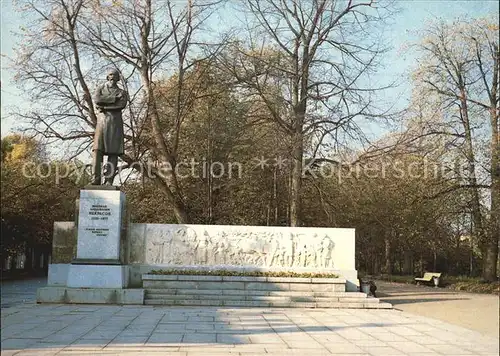 Jaroslawl N. A. Nekrasow Denkmal  Kat. Jaroslawl