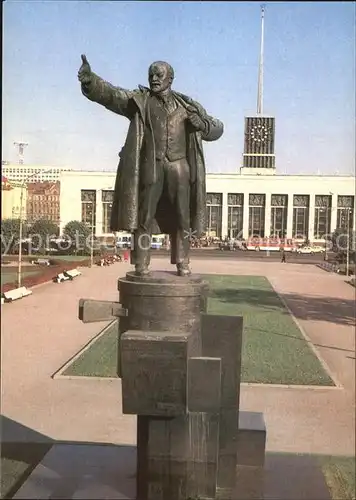 St Petersburg Leningrad Lenin Denkmal Finland Bahnhof 