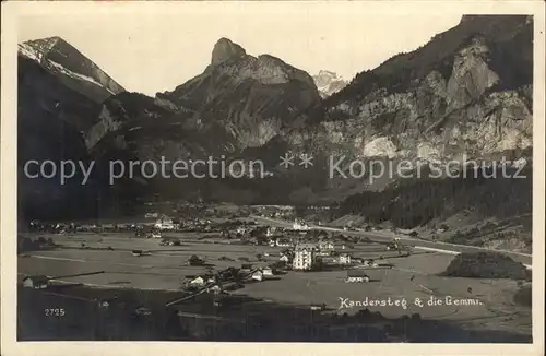 Kandersteg BE und die Gemmi Kat. Kandersteg