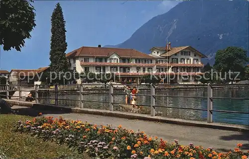 Boenigen Brienzersee Hotel Seiler au Lac am Quai