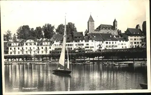 Rapperswil SG Teilansicht Schloss Kat. Rapperswil SG