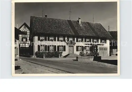 Huettwilen Gasthof Sonne Kat. Huettwilen