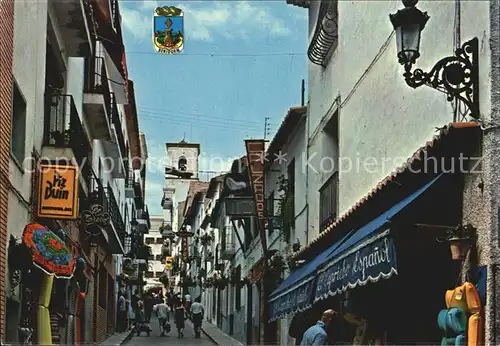 Benidorm Calle Mayor Kat. Costa Blanca Spanien