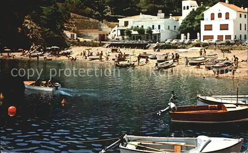 Costa Brava Hafen  Fischerdorf Kat. Spanien