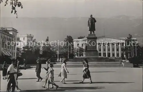Jalta Ukraine Lenin Platz 