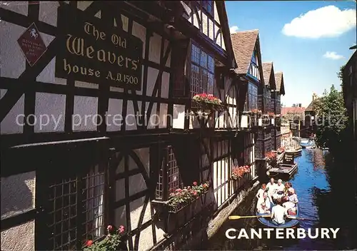 Canterbury UK Old Weavers Kanal Boot Kat. Canterbury
