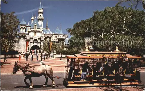 Los Angeles California Disneyland Sleeping Beauty Castle Kat. Los Angeles