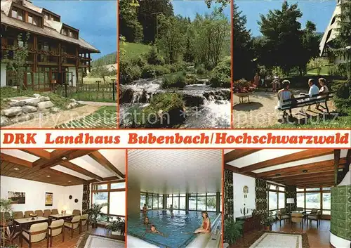 Bubenbach DRK Landhaus Kat. Eisenbach (Hochschwarzwald)