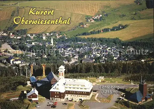 Oberwiesenthal Erzgebirge Fliegeraufnahme Kat. Oberwiesenthal