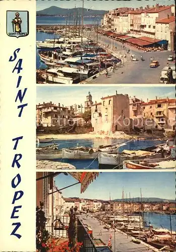 Saint Tropez Var Le Port La Pouncho Quai Bailli de Suffren Cote d Azur Kat. Saint Tropez