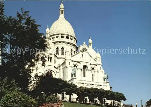 Montmartre Paris Basilique du Sacre Coeur Kat. Paris