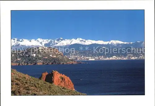 Saint Raphael Var Panorama Cote d Azur Image du Sud Alpes Kat. Saint Raphael