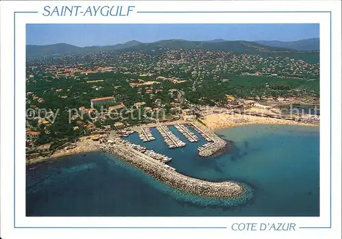 Saint Aygulf Var Port Cote d Azur vue aerienne Kat. Frejus