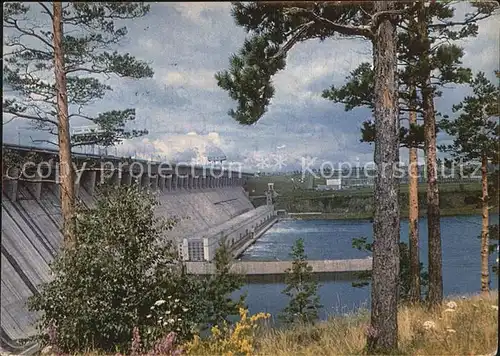 Bratsk Wasserkraftwerk Kat. Irkutsk