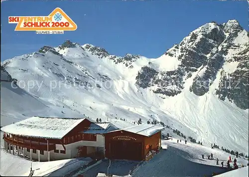 Fulpmes Tirol Ski Zentrum Schlick 2000 Kat. Fulpmes
