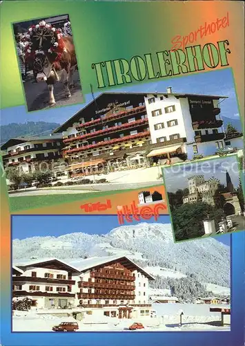 Itter Tirol Sporthotel Tirolerhof Kat. Itter