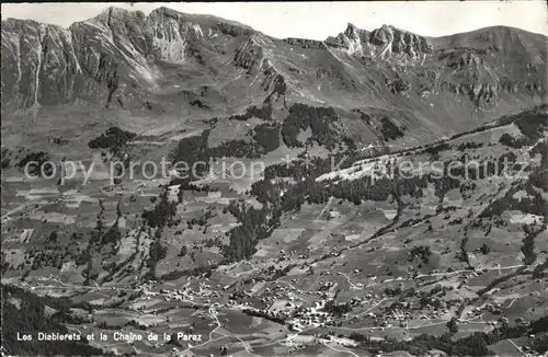 Les Diablerets et la Chaine de la Paraz